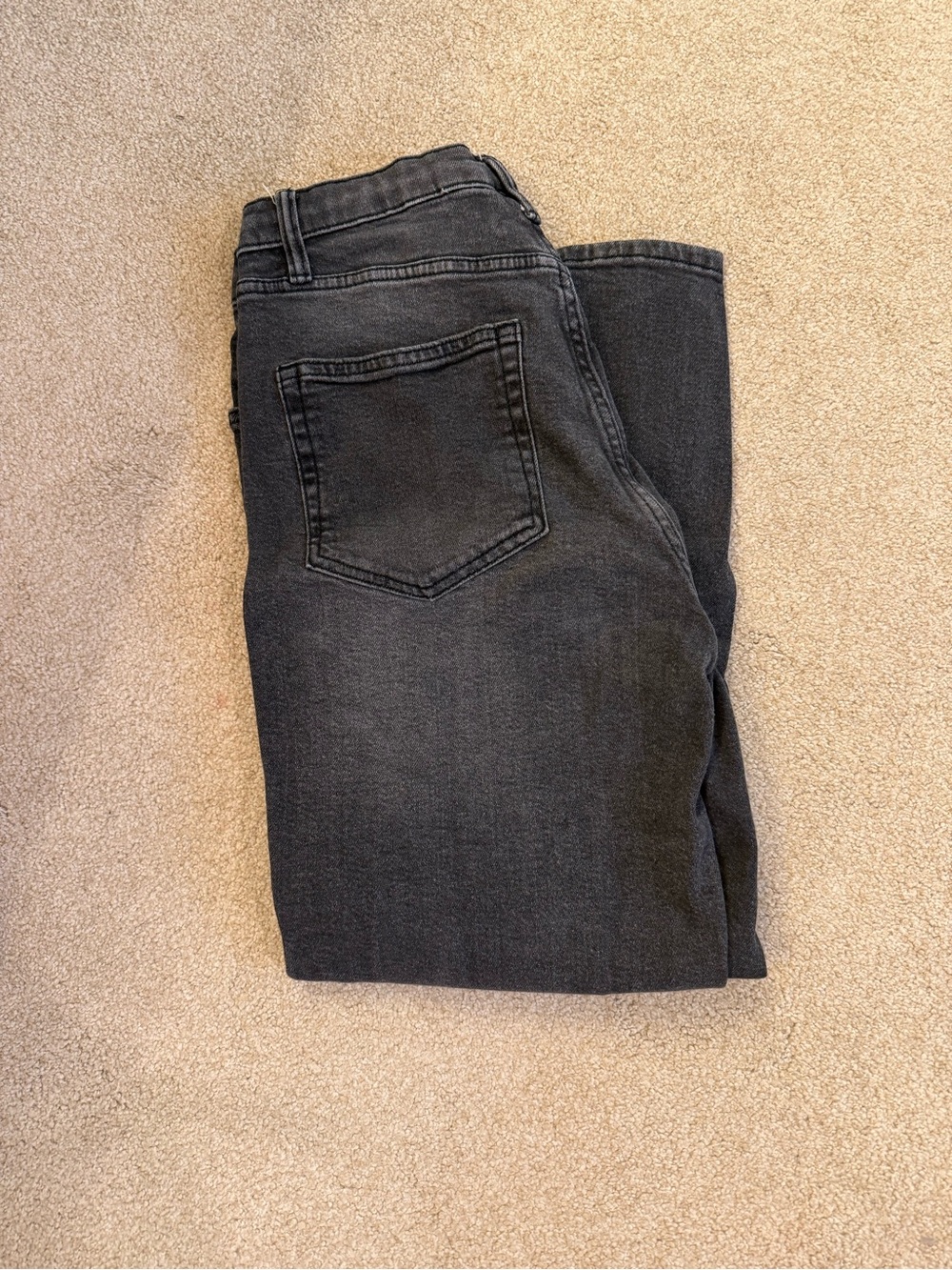 wild fable Women's Straight Black Wash Jeans
